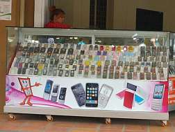 Phone shop display