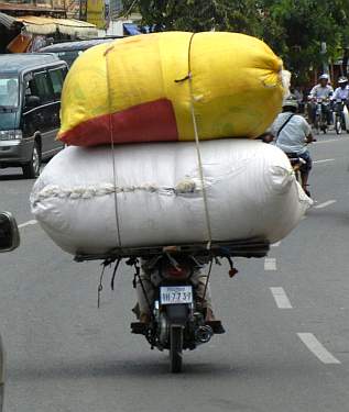 Motorcycle load