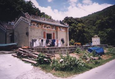 Small Temple on Lantau Island