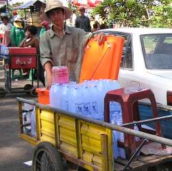 Selling cold drinks