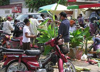 Buying flowers