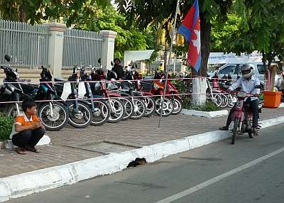 Parking for motorcycles