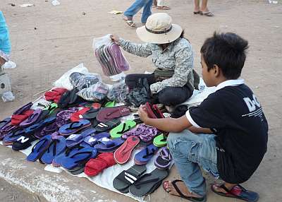 Selling flip-flops