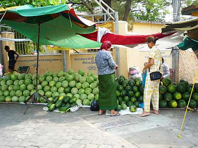 Watermelons for sale
