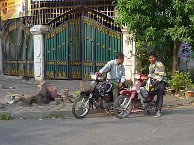 Motorcycle taxis