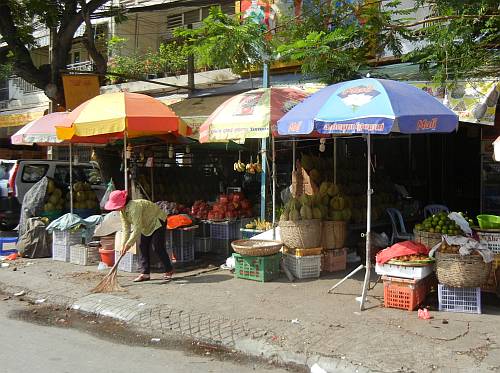 A fruit stand