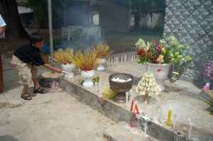 Offering incense