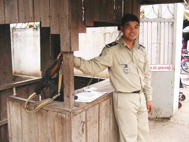 Guard at the Disability Action Council