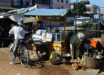 Bicycle drive-through