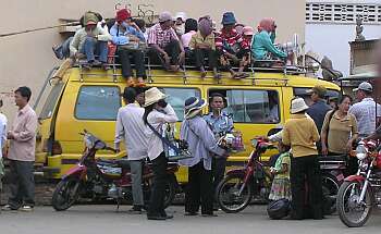 Van ready for departure