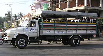 Transporting NGO street children