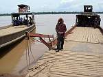 Cambodian ferry boats