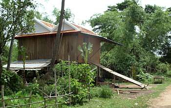 A Cambodian house