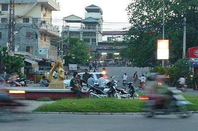Dusk in Phnom Penh