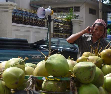 Coconut hawker