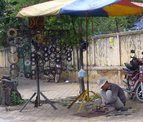 A shop for chains and sprockets