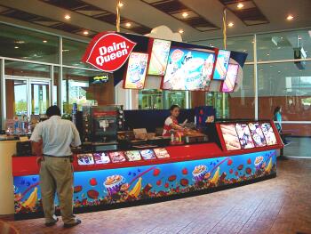 Dairy Queen in Phnom Penh airport