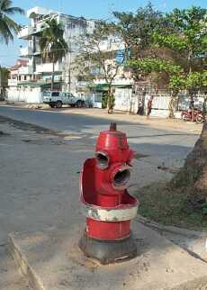 Phnom Penh fire hydrant