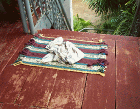 Outside door mat