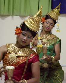 Cambodian blessing dance