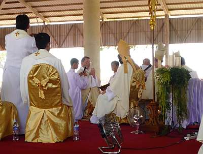 The ordination ceremony