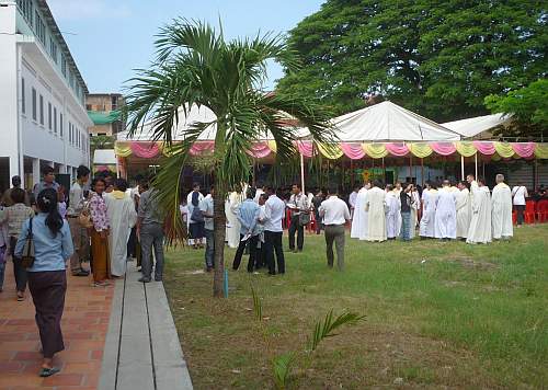 Gathering before the liturgy