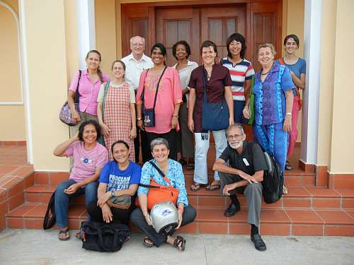 A group photo of the lay missioners
