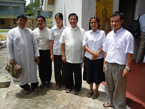 Missionaries from Myanmar working in Cambodia