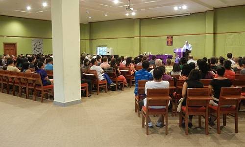 Ash Wednesday service