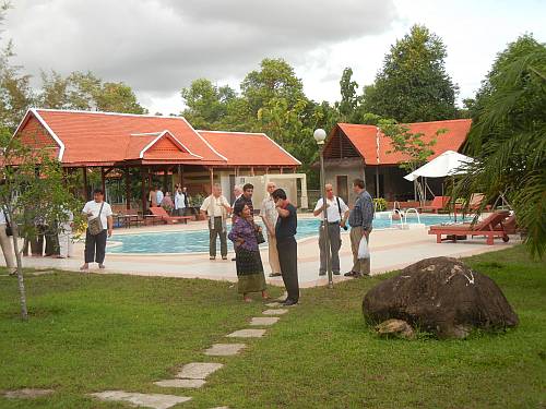 The hotel school pool