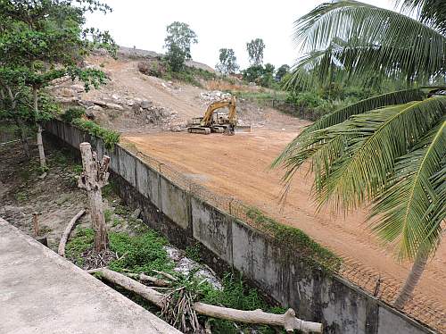 Development near the church property