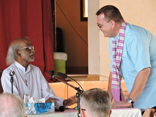 Fr. Vidalis and Bishop Olivier