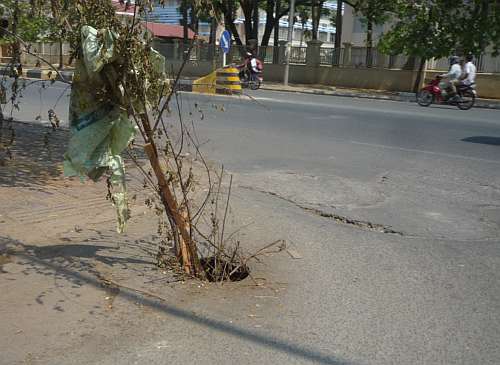 Hole in the street