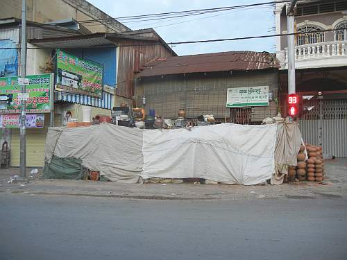 A cloth barrier