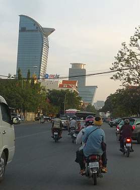 Phnom Penh skyline