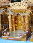 Wooden shrine