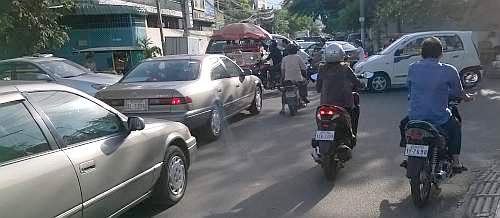 Phnom Penh traffic