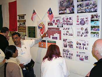 Malaysia prepares an exhibit