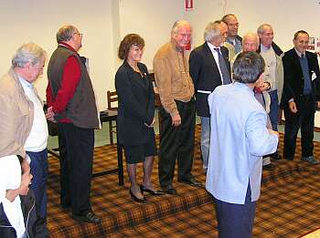 A group of Italian deaf people