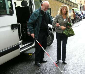 Fr. Cyril Axelrod arrives