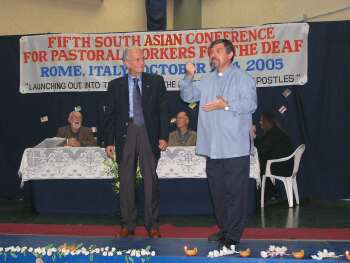 A welcome from the Italian deaf people