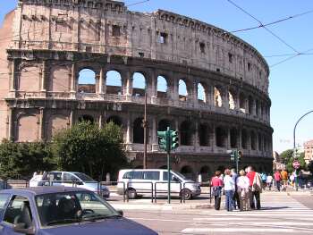The Coloseum in Rome