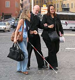 Fr. Cyril Axelrod and interpreters