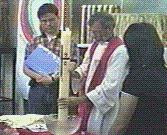 Blessing the water