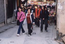 A street in Cheung Chau