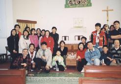 Inside Fatima Catholic church