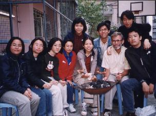 Some of the students and me