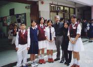 Fr. Dittmeier with some of the China students