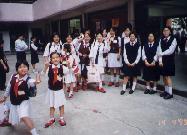 The HK and China deaf students