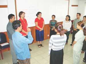 Playing a name recognition game